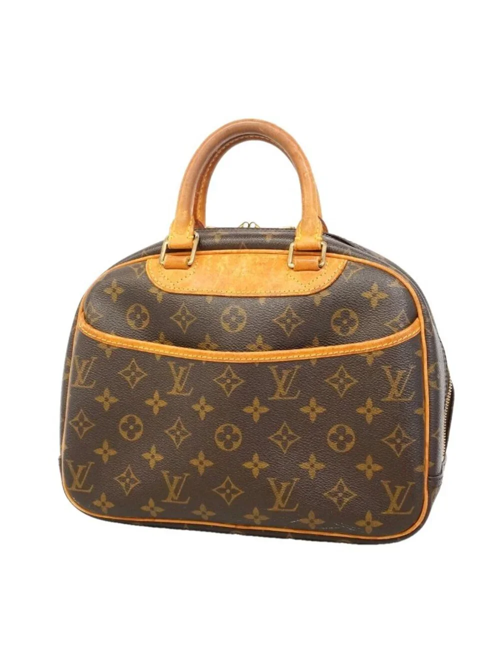 Louis Vuitton Monogram Trouville Brown Handbag